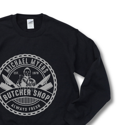 Michael Meyers Butcher Shop Unisex Sweatshirt