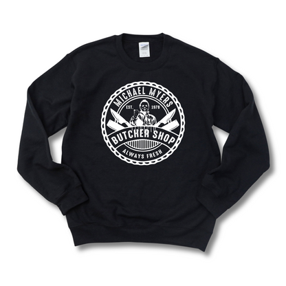 Michael Meyers Butcher Shop Unisex Sweatshirt