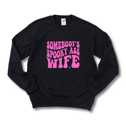 Somebody's Spooky Wife Unisex Sweatshirt