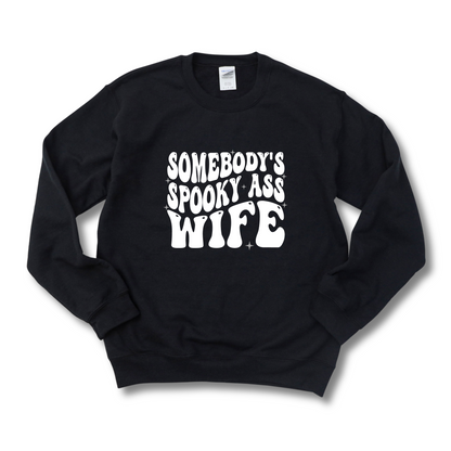 Somebody's Spooky Wife Unisex Sweatshirt