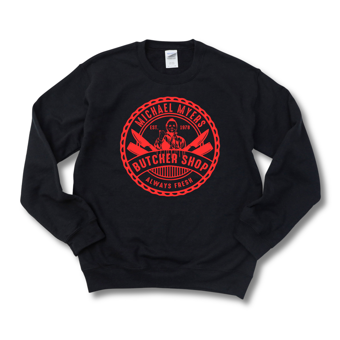 Michael Meyers Butcher Shop Unisex Sweatshirt