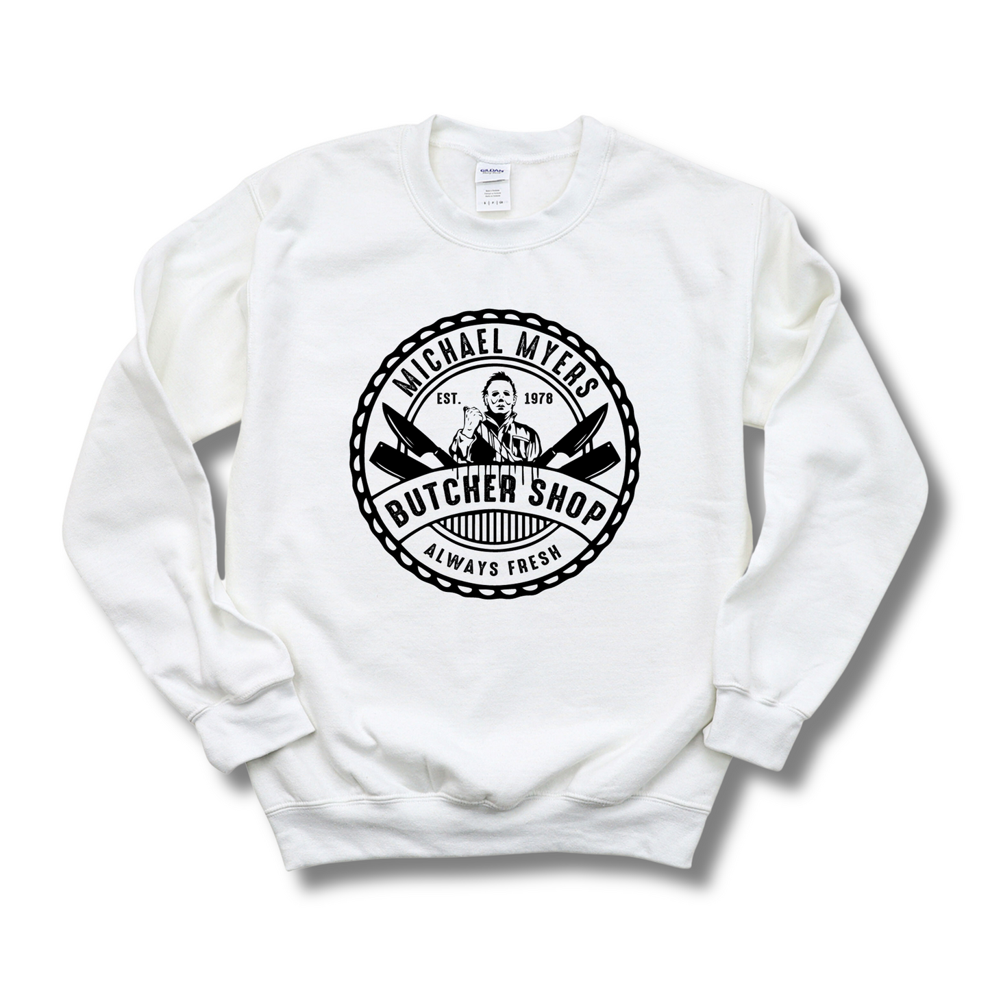 Michael Meyers Butcher Shop Unisex Sweatshirt