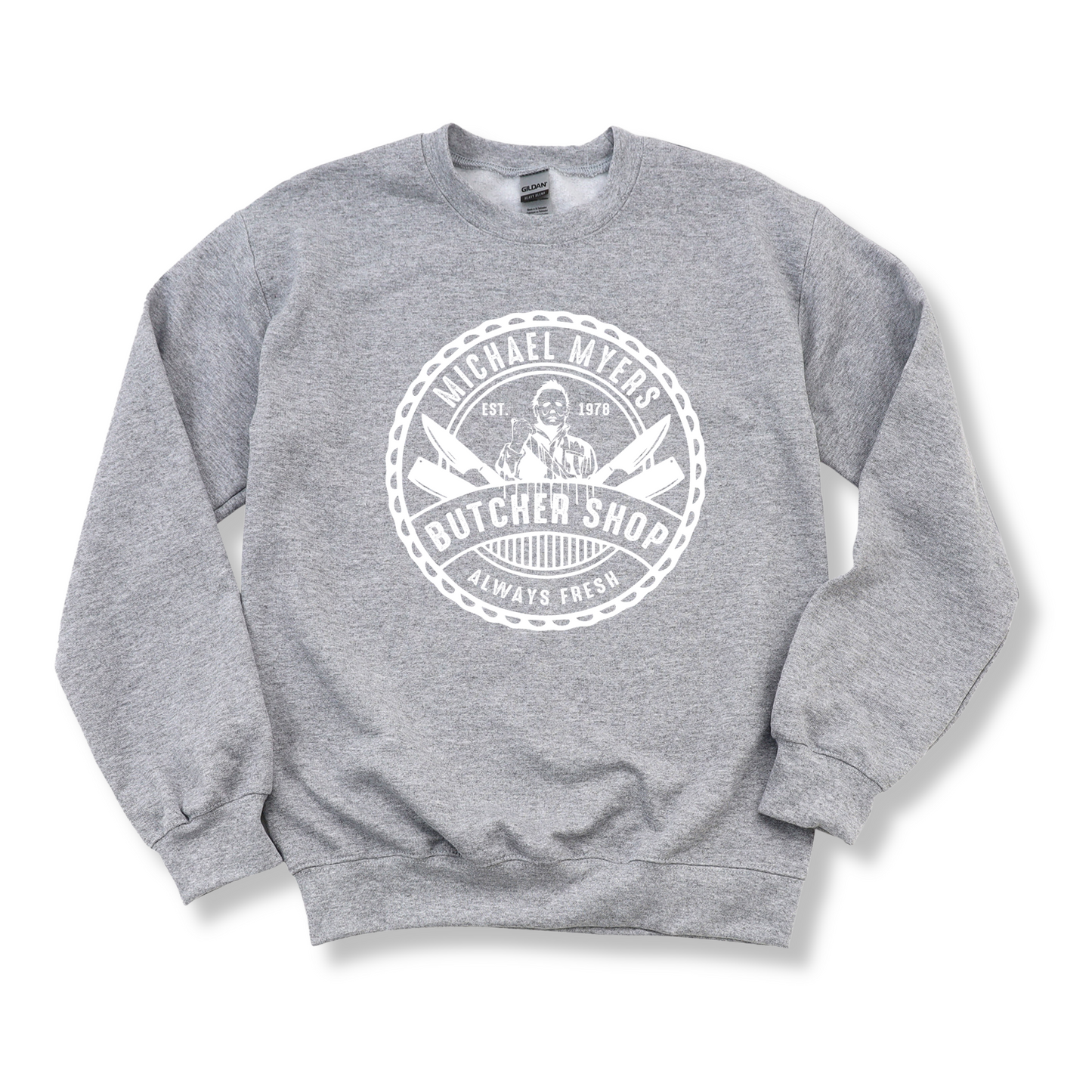 Michael Meyers Butcher Shop Unisex Sweatshirt