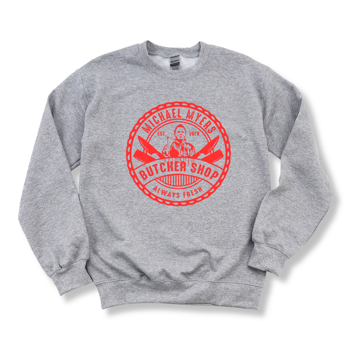 Michael Meyers Butcher Shop Unisex Sweatshirt