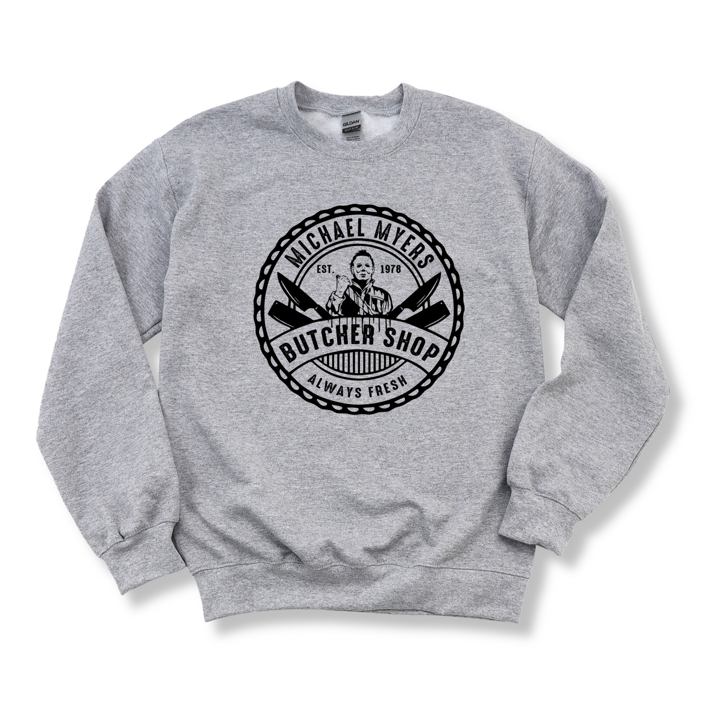 Michael Meyers Butcher Shop Unisex Sweatshirt