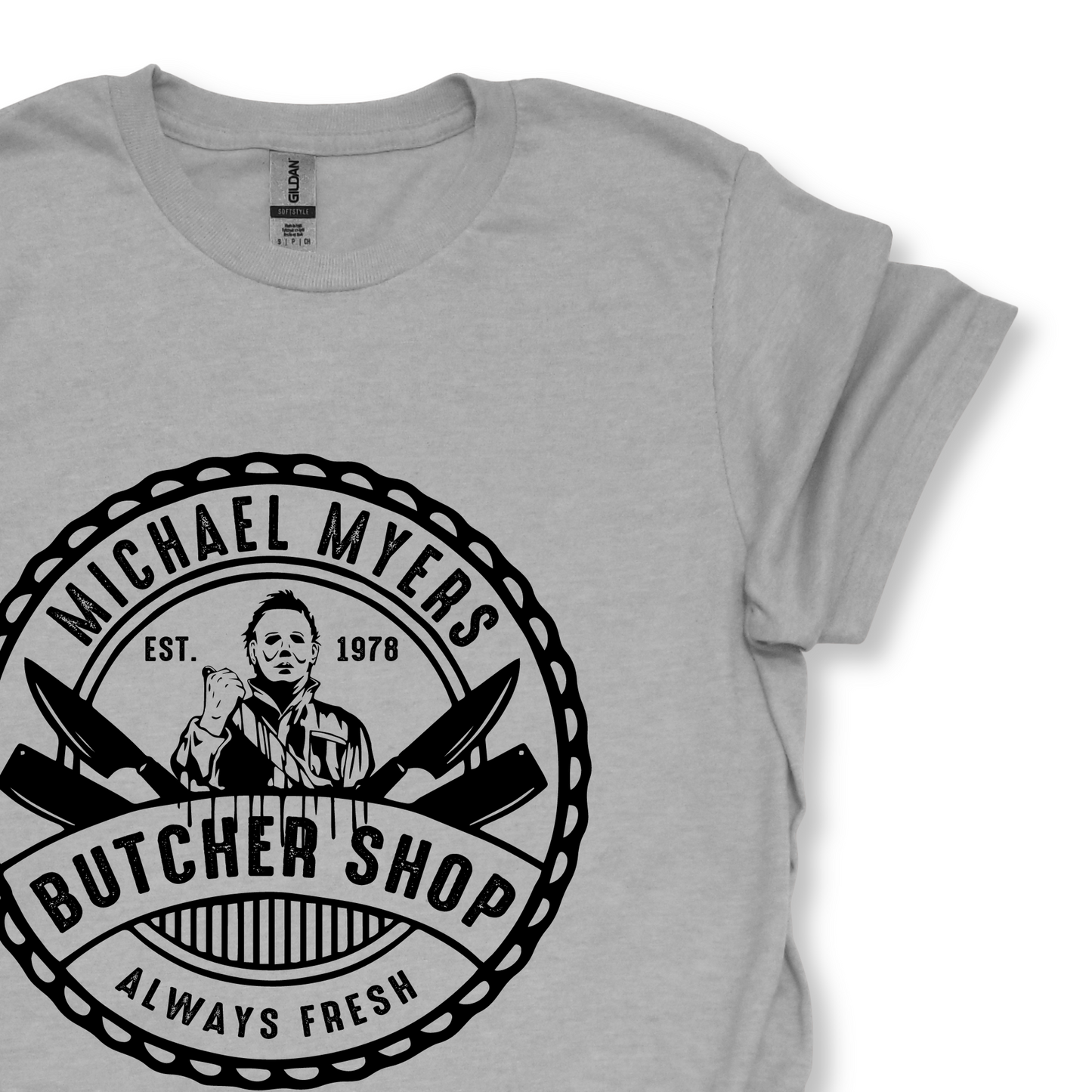 Michael Meyers Butcher Shop Unisex Tee