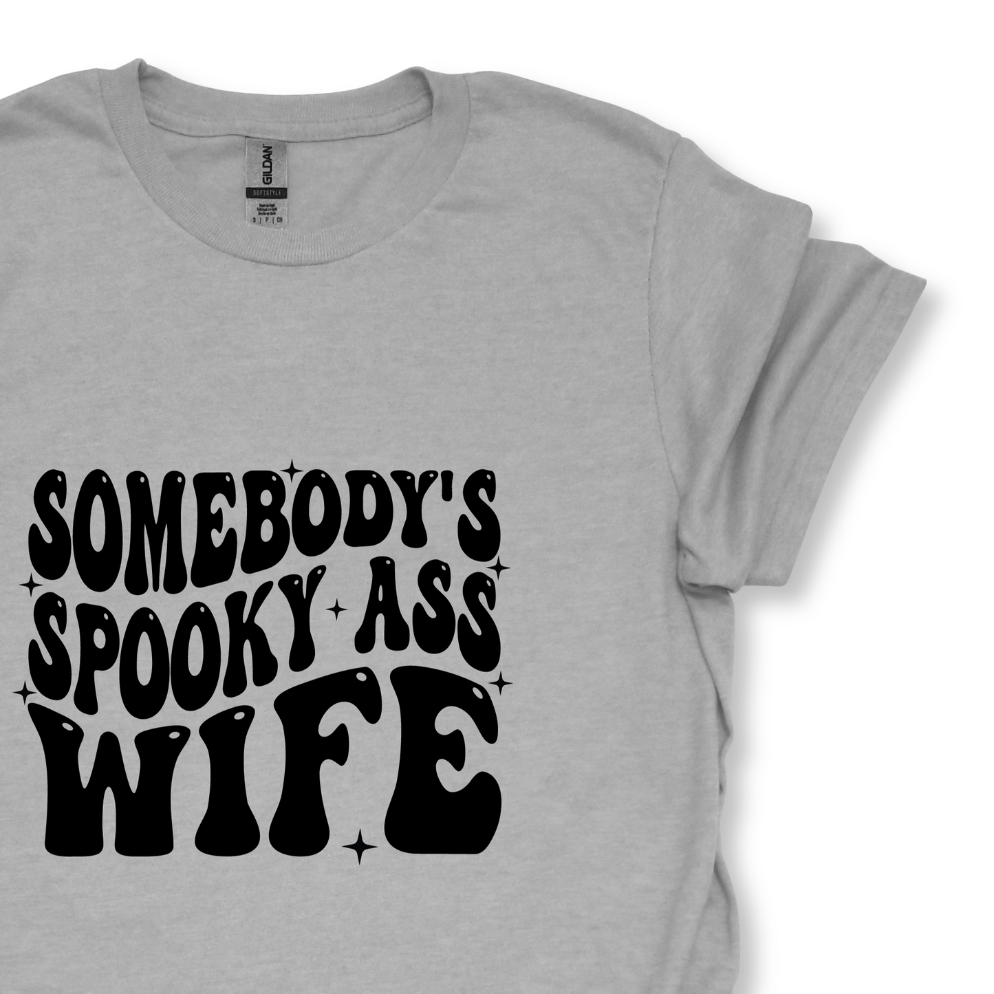 Somebody's Spooky Wife Champ Unisex Tee