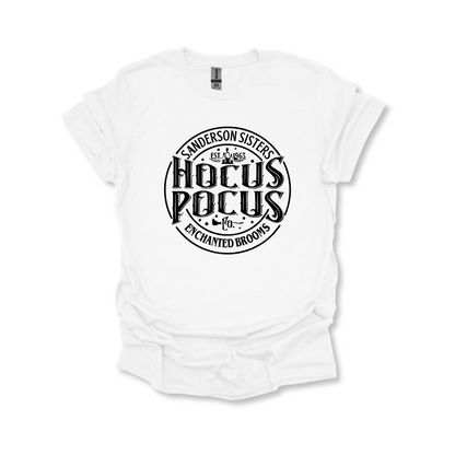 Hocus Pocus Enchanted Brooms Unisex Tee