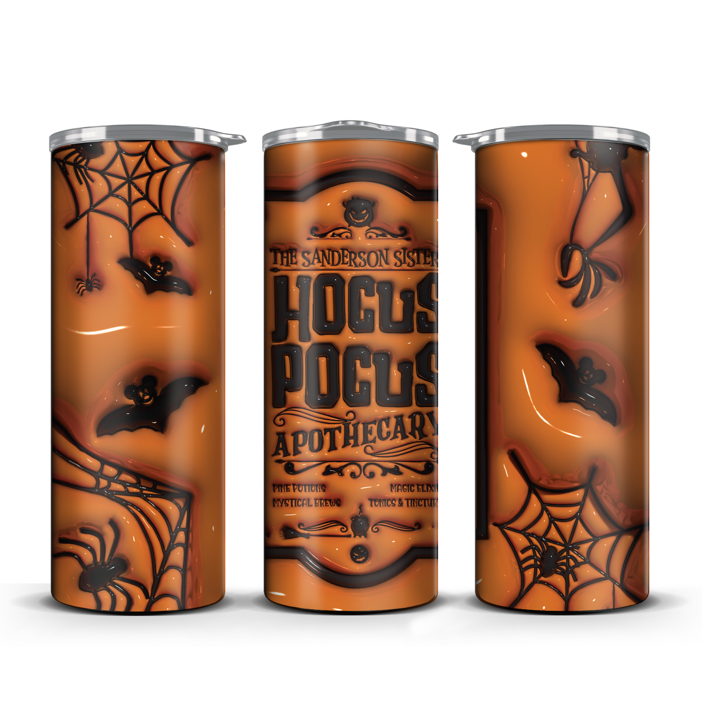 Hocus Pocus Apothecary 3D Tumbler