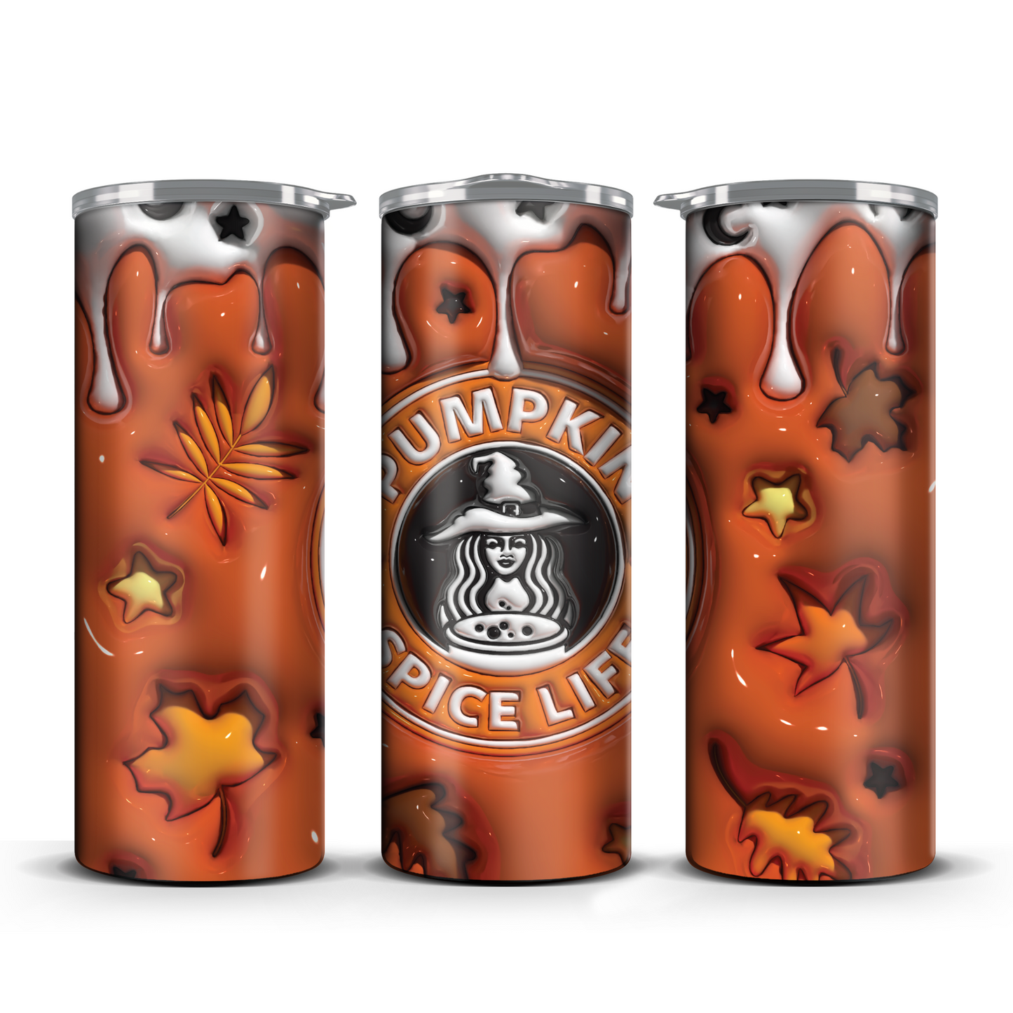 Pumpkin Spice SB 3D Tumbler