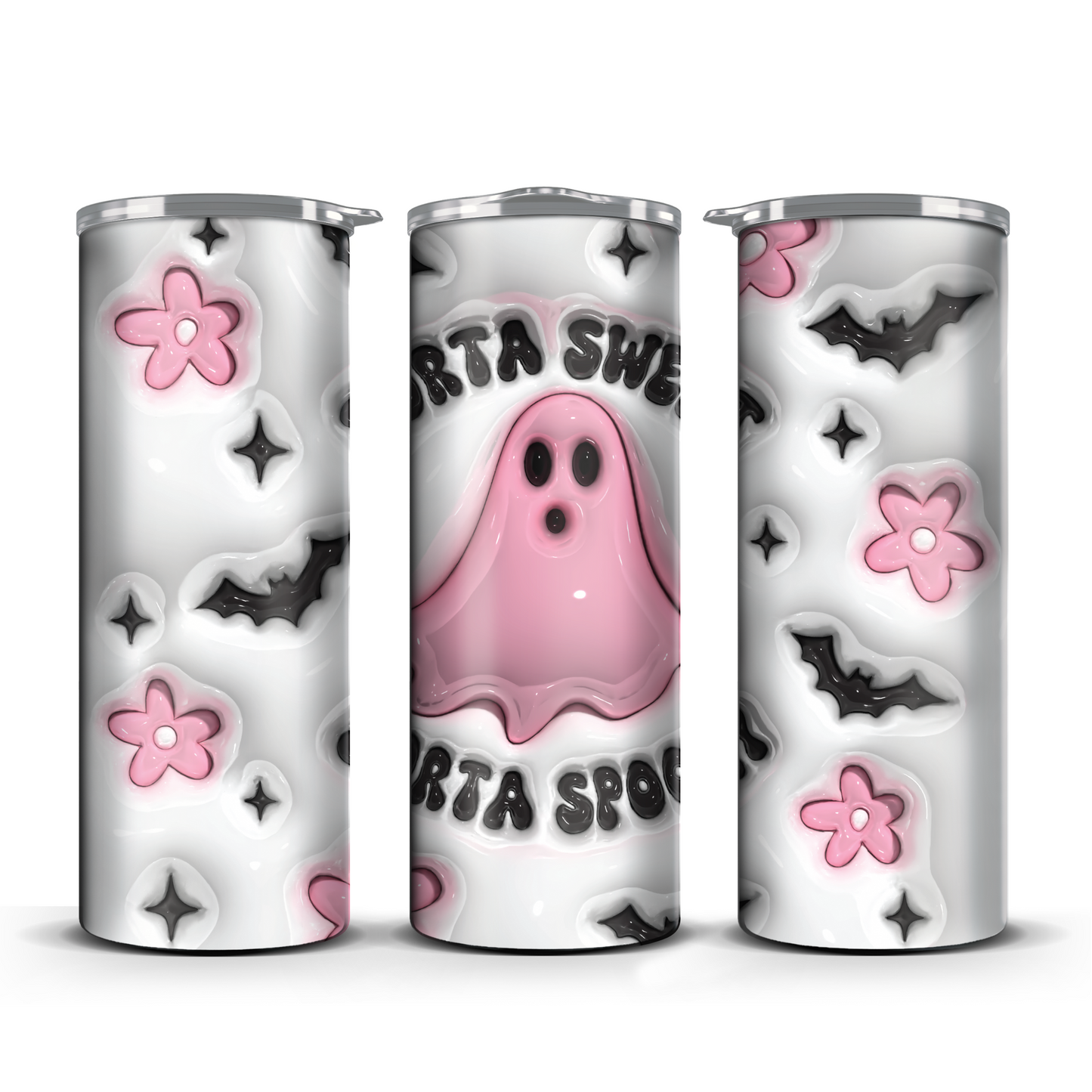 Sorta Sweet Sorta Spooky 3D Tumbler