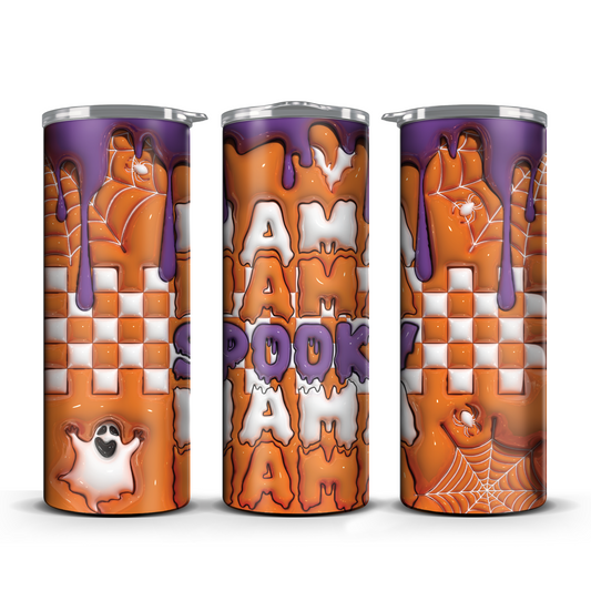 Spooky Mama 3D Tumbler