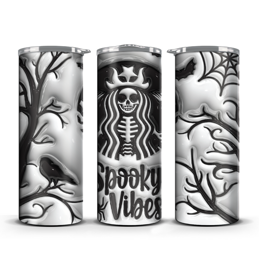 Spooky Vibes 3D Tumbler