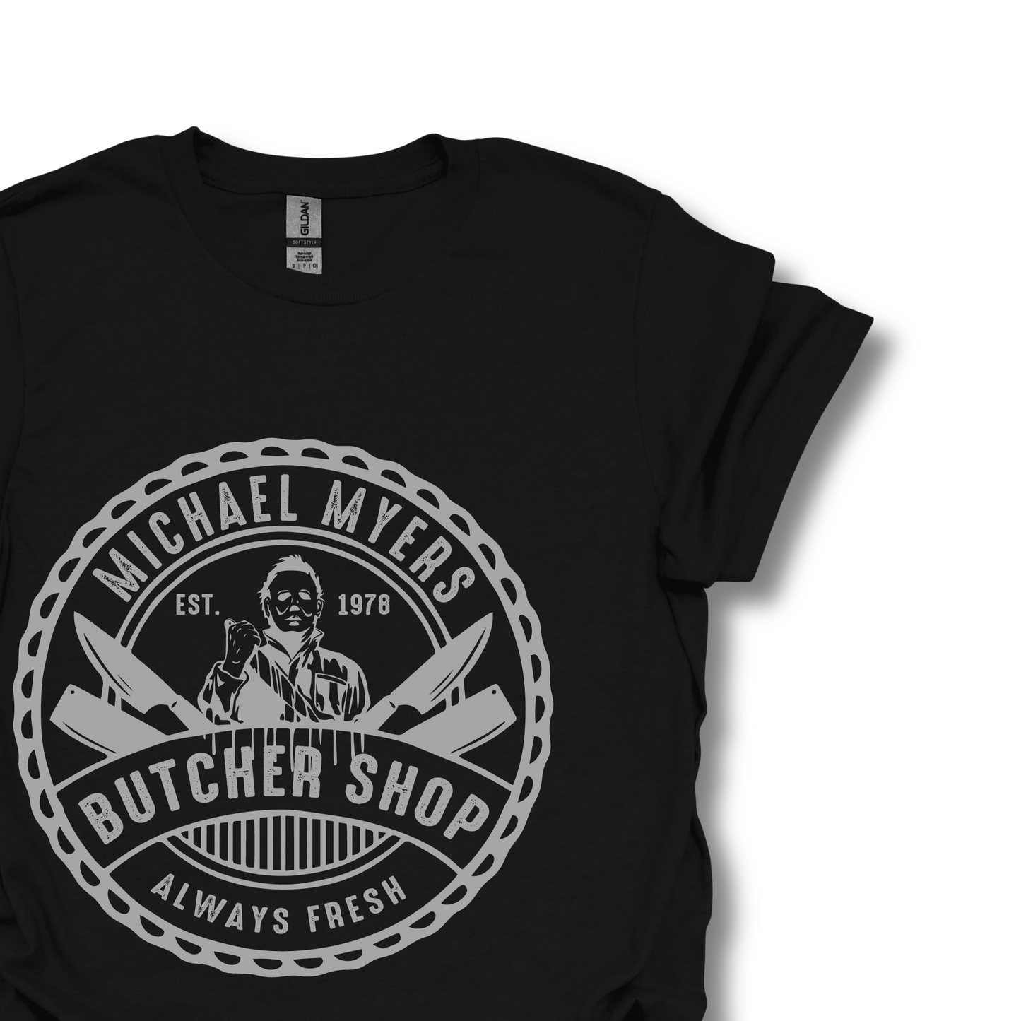 Michael Meyers Butcher Shop Unisex Tee