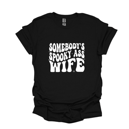 Somebody's Spooky Wife Champ Unisex Tee