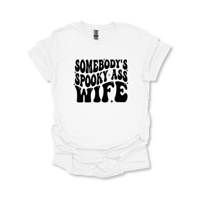 Somebody's Spooky Wife Champ Unisex Tee