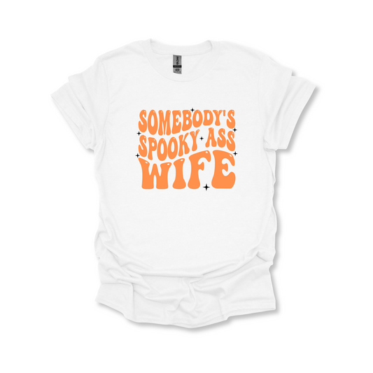 Somebody's Spooky Wife Champ Unisex Tee