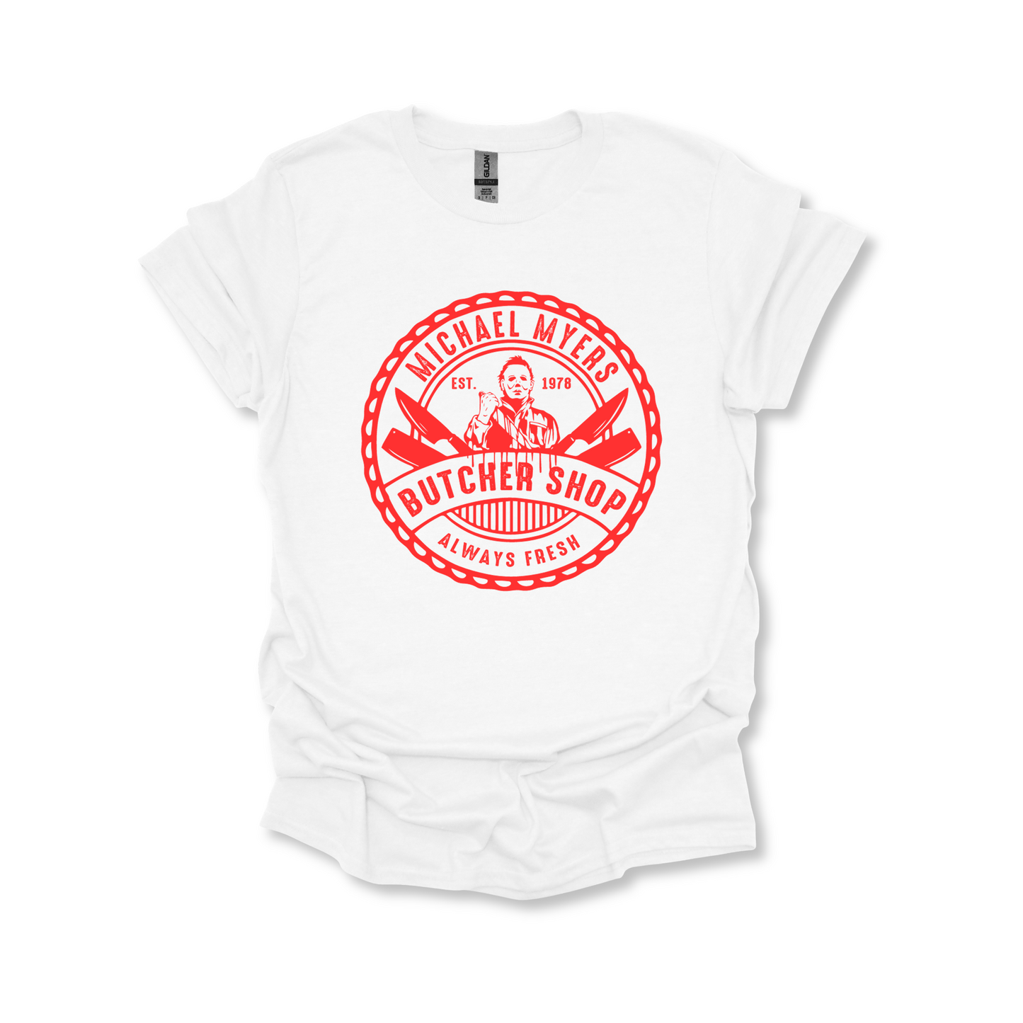 Michael Meyers Butcher Shop Unisex Tee