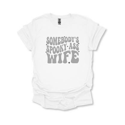 Somebody's Spooky Wife Champ Unisex Tee