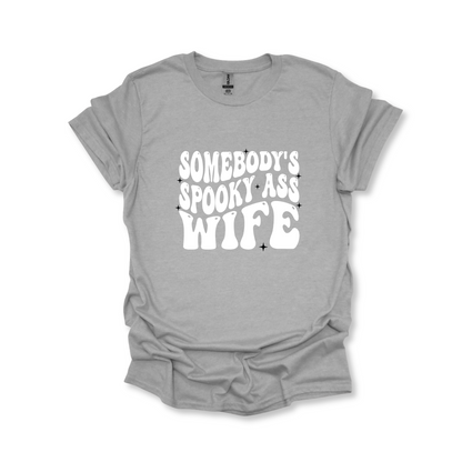 Somebody's Spooky Wife Champ Unisex Tee