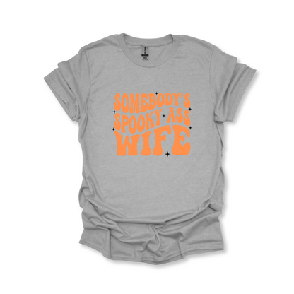 Somebody's Spooky Wife Champ Unisex Tee