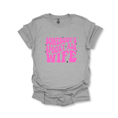 Somebody's Spooky Wife Champ Unisex Tee