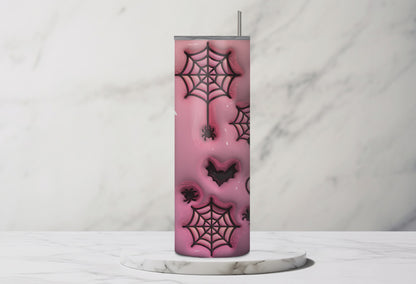 Spooky Ghost Vibes 3D Tumbler