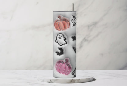 Ghost Boos Drip 3D Tumbler