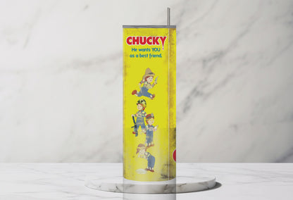 Chucky Good Guy Doll Tumbler